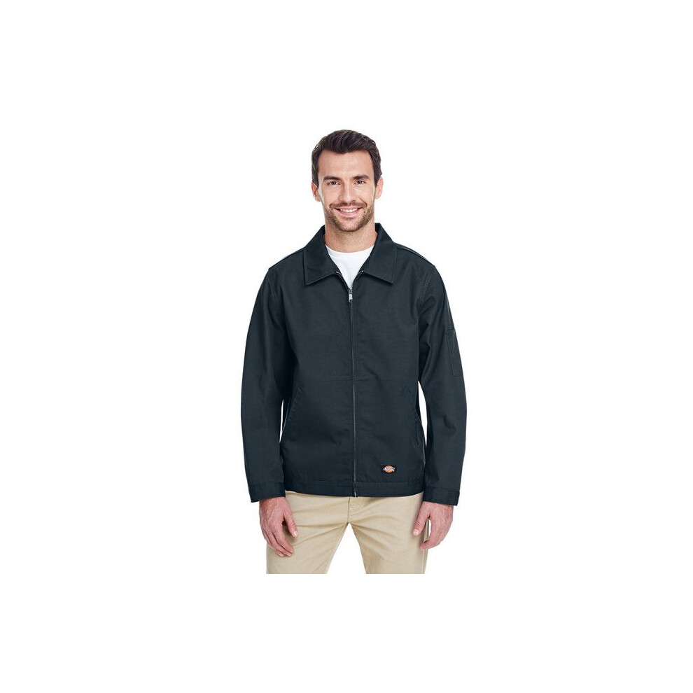 Dickies Mens Unlined Eisenhower Jacket - Black - 3XL(D0102h7zg8j)