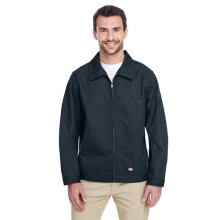 Dickies ungeftterte Eisenhower-Jacke fr Herren, dunkles Marineblau, Gre L/Regulr