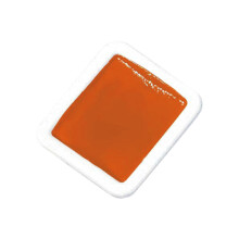 Recarga de pintura de acuarela Prang semihúmeda no tóxica, media bandeja, naranja, paquete de 12