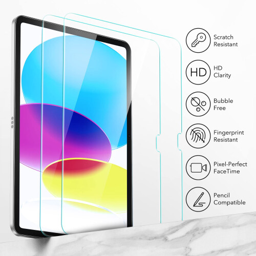 ESR 2 Pack Screen Protector fr iPad 10: e generation 10 2
