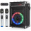 JYX Karaoke Machine with 2 UHF Wireless Microphones 1