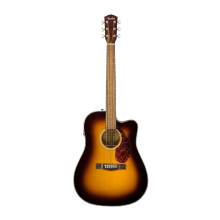 Fender CD-140SCE Dreadnought Cutaway Acoustic Electric Guitar with 2-Year Warranty Fishman Pickup and Preamp System Sunburst with Case