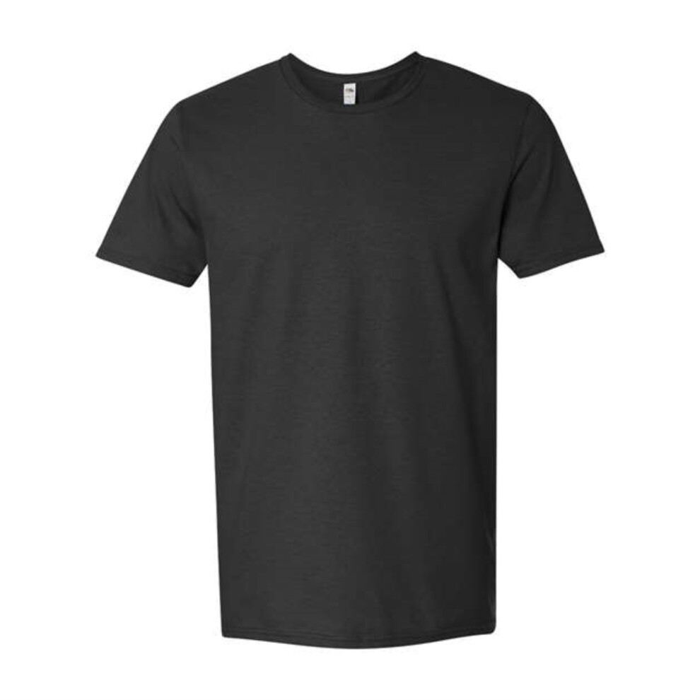 Fruit Of The Loom Sofspun Crewneck T-Shirt - Black S