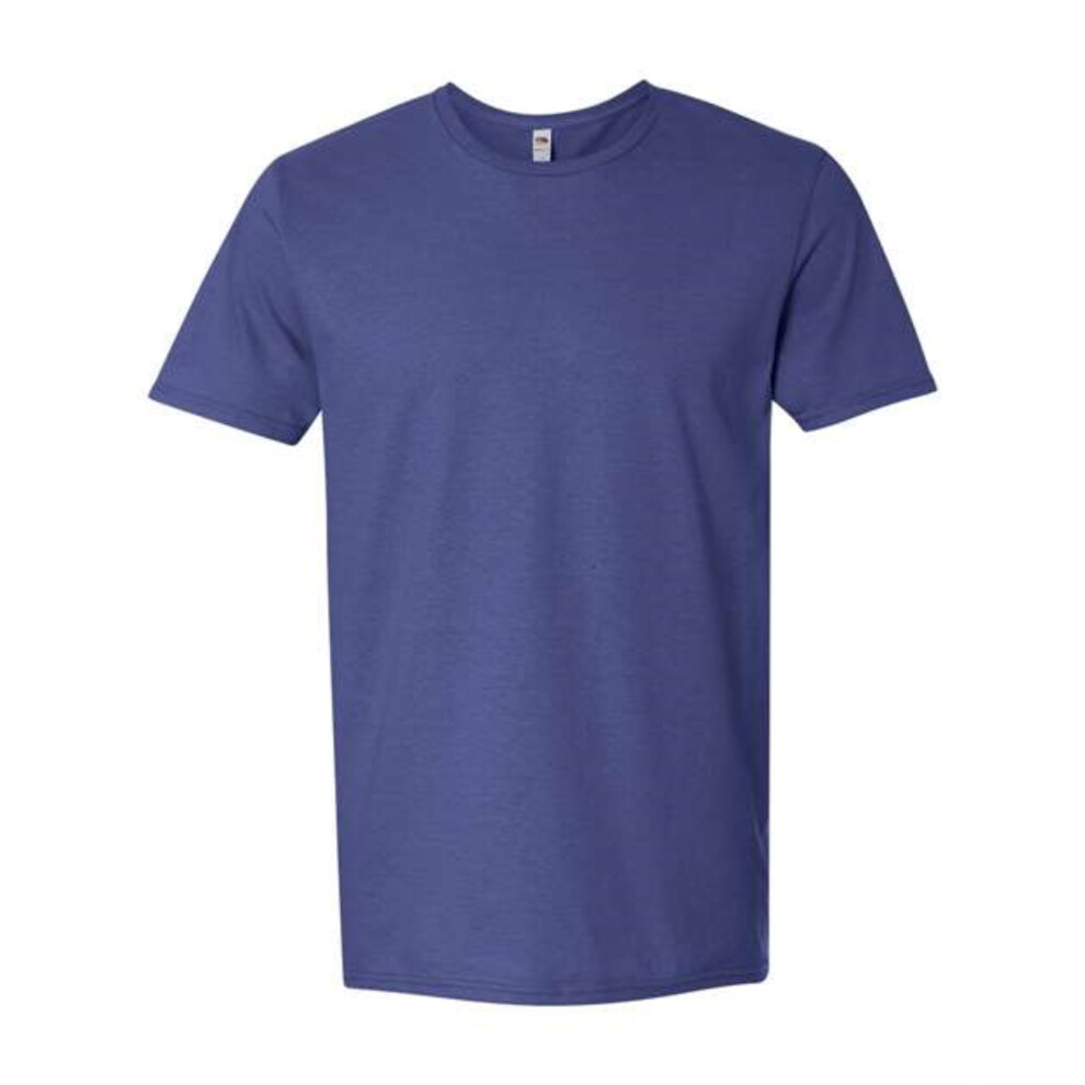 Fruit Of The Loom Sofspun Crewneck T-Shirt - Royal XL