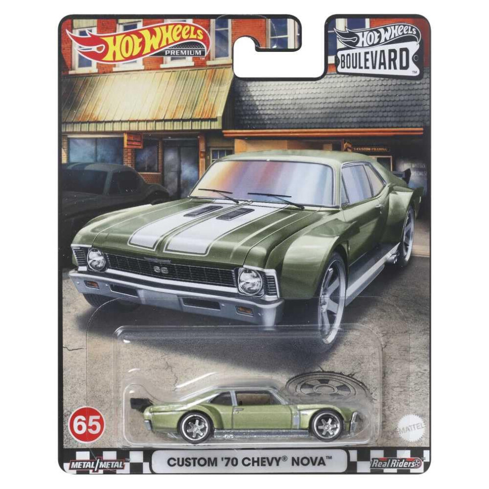 Hot Wheels Premium - Boulevard Series 65 - Custom '70 Chevy Nova