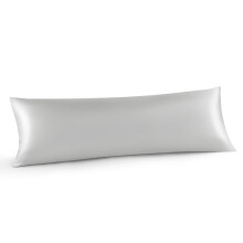 INFIIXSO Body Pillow Cover with Zipper Luxury Mulberry Silk Long Body Pillow Case 20x54 Inches Ultra Smooth and Soft Cooling Body Pillow Pillowcase