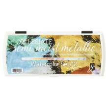 Jack Richeson Semi-Foist Collegiate Watercolors 12 Metallic Colors