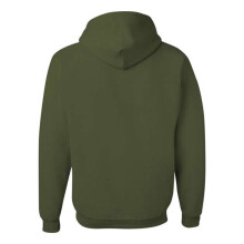 JERZEES NuBlend Hooded Sweatshirt - Military Green  S