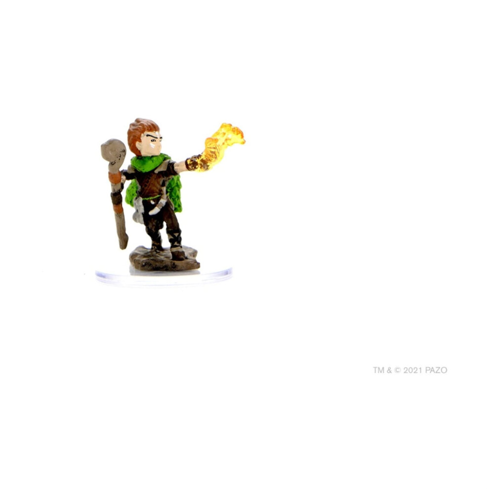 Pathfinder Battles: Premium Painted Figure - Male Gnome Druid