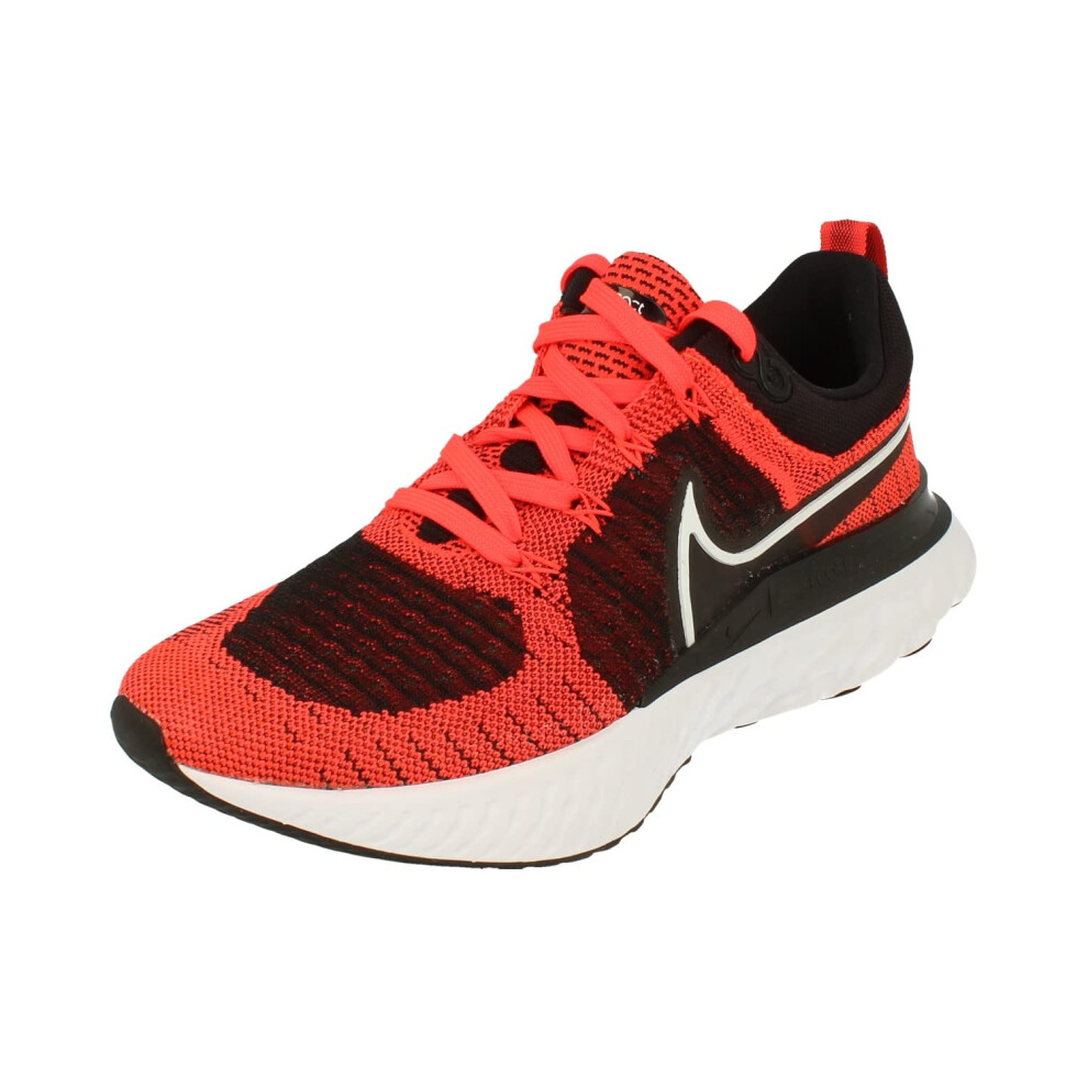 NIKE Men's Stroke Running Shoe BRT Crimson White Black Dk Smoke Grey 11