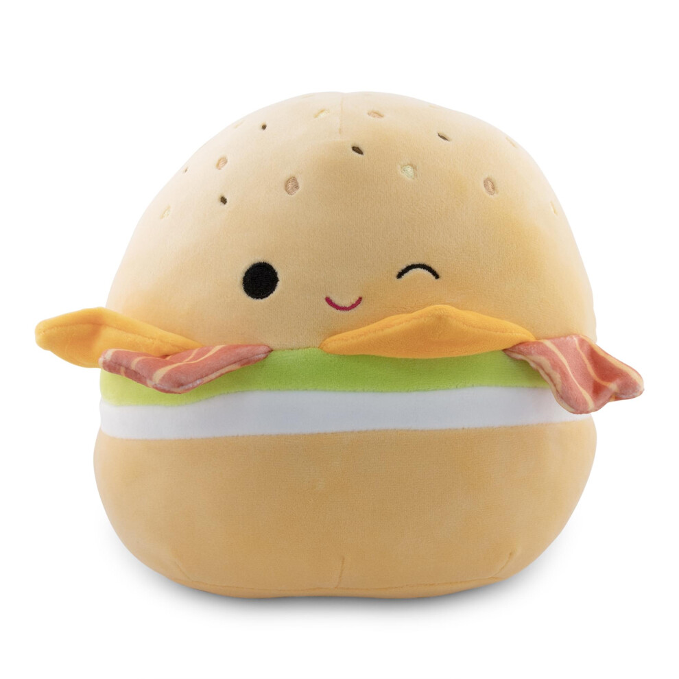 Photos - Other Toys Squishmallows Breakfast Squad 8 Inch Plush geronimo The Bagel B0C7F78HQZ