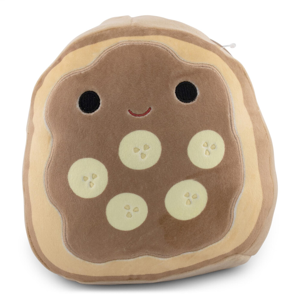 Photos - Other Toys Squishmallows Breakfast Squad 8 Inch Plush Danilo The chocolate Banana Toast