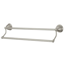 Kingston Brass BA3963SN RESTORATION 24 """" Dubbelhanddukstng borstad nickel