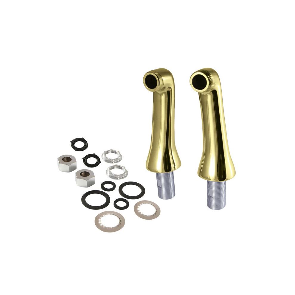 Kingston Brass Ksel268pb Riser For Tub Filler Faucet Ks268pb Polished Brass 663370328879