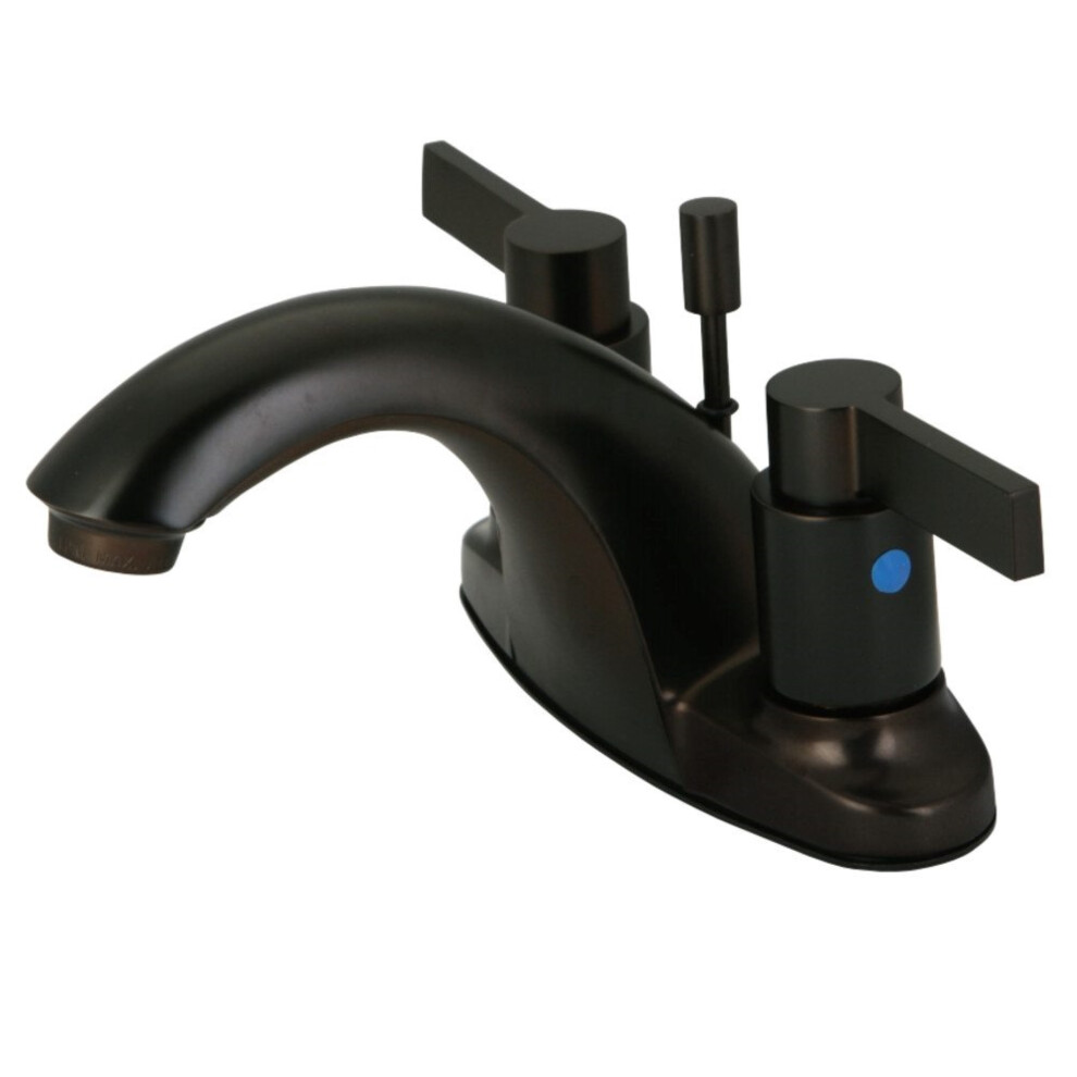 Kingston Brass Kb8645ndl 4 In. Centerset Bathroom Faucet Oil Rubbed Bronze 663370124334