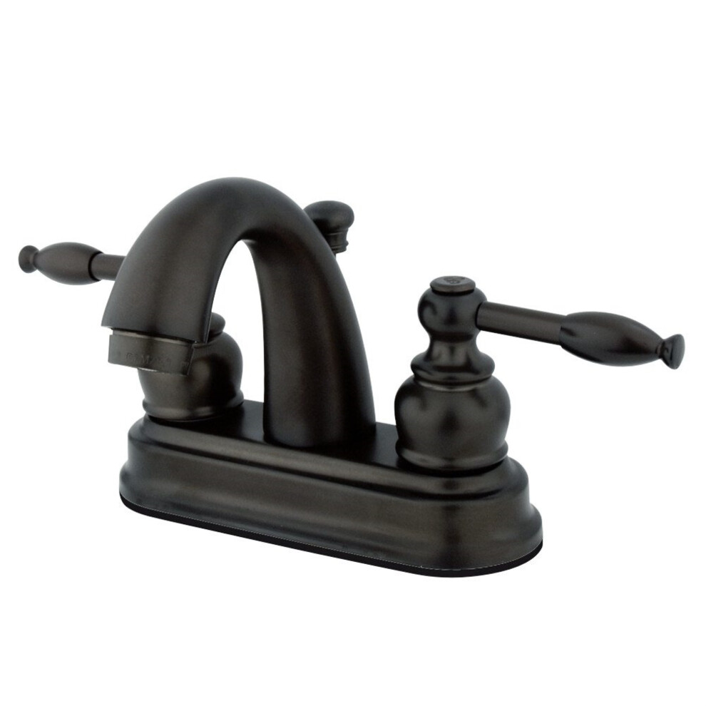Photos - Tap Kingston Brass GKB5615KL 4 in. Centerset Bathroom Faucet Oil Rubbed Bronze B00A964XKI