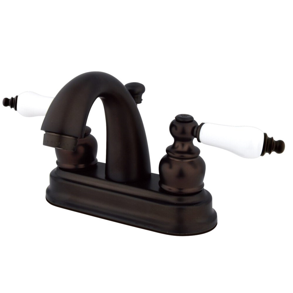Kingston Brass GKB5615PL 4 in. Centerset Bathroom Faucet  Oil Rubbed Bronze