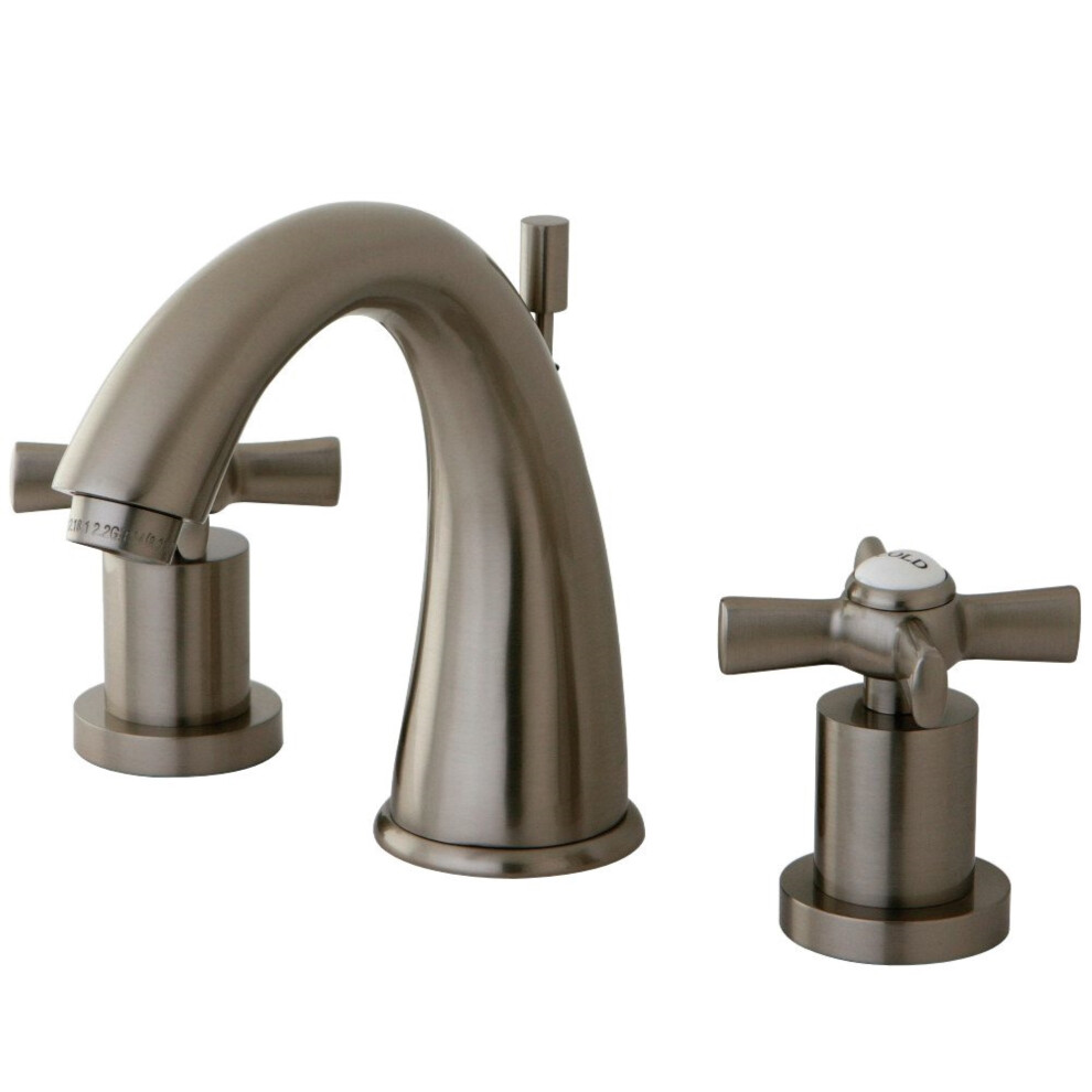 Kingston Brass Ks2968zx 8 In. Widespread Bathroom Faucet Brushed Nickel 663370284137