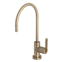 Kingston Brass KS8193CTL 1/4 Turn Water Filtration Faucet Antique Brass