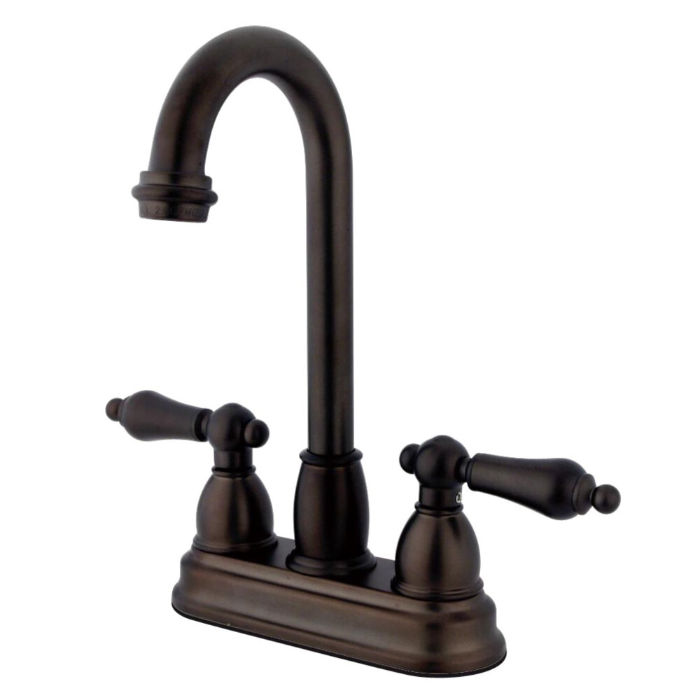 Kingston Brass Kb3495al Restoration 4 Centerset Bar Faucet Oil Rubbed Bronze 663370015977