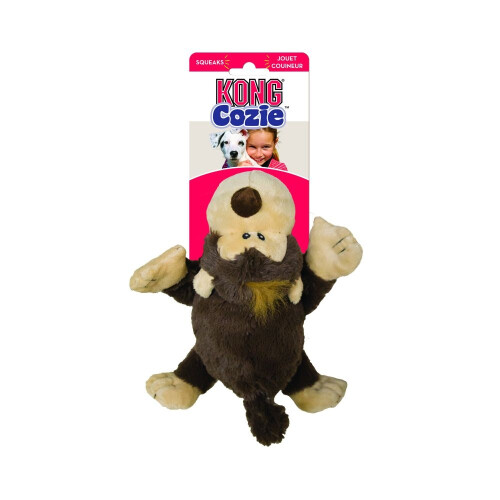 KONG KONG Cozie Spunky the Monkey Dog Toy Medium