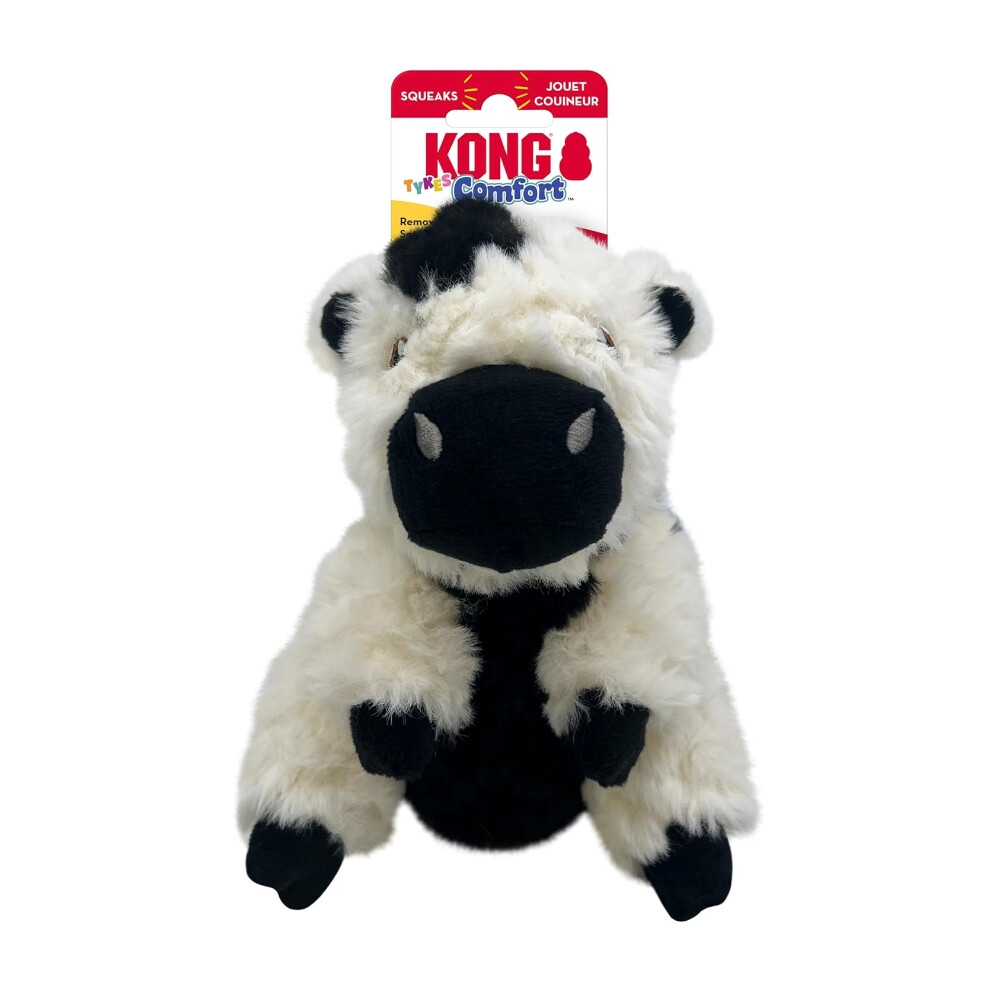 KONG Comfort Tykes Cow Dog Toy Small