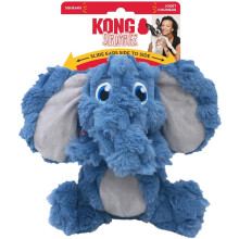 KONG Scrumplez Elephant Dog Toy Medium