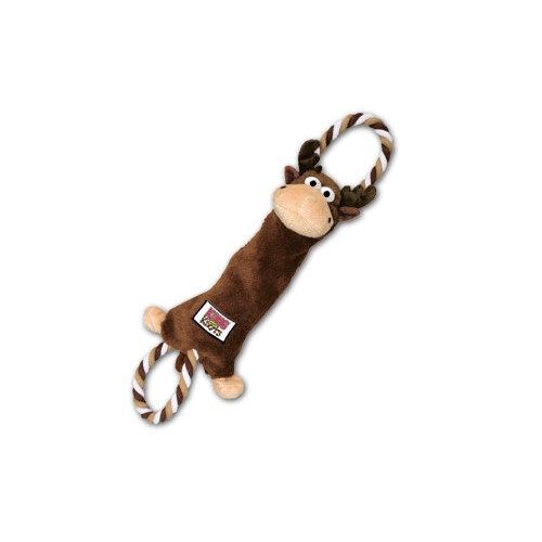 KONG KONG Tugger Knots Moose Dog Toy  Small/Medium