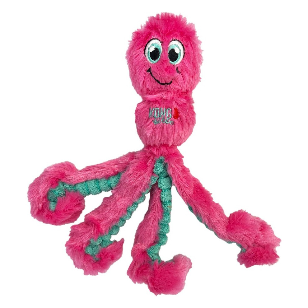 KONG Wubba Octopus Squeaky Dog Toy Assorted Colors