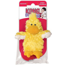 KONG Dr. Noyz Duck Plush Squeaker Dog Toy