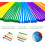 Lenitech 4 inch 300 PC-uri de cablu multifunc?ional, asortate colorate 3