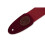 Tracolla per chitarra in cotone rosso largo 2"" / Rosso 2