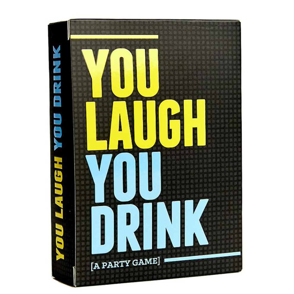 You Laugh You Drink - The Drinking Game For People Who Can't Keep A Straight Face [a Party Game] Cards Game Ideal Gifts