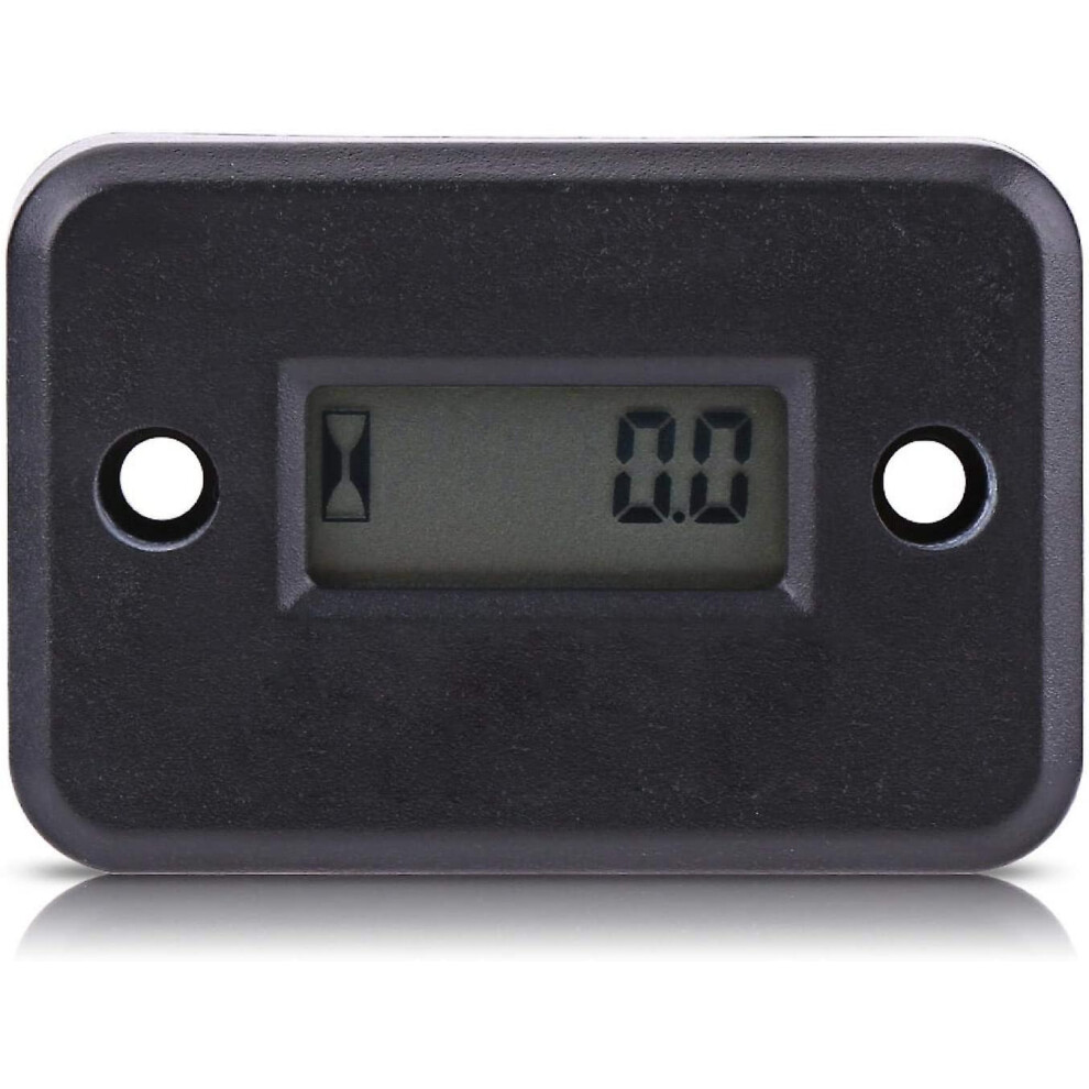 Wireless Vibration Hour Meter, Inductive Digital Hour Counter, Waterproof Hour Meter(black)-image-OPC-PFXW2GD-NEW