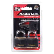 PADLOCK 1-3/16BRS CVRD2 (Pack of 1)