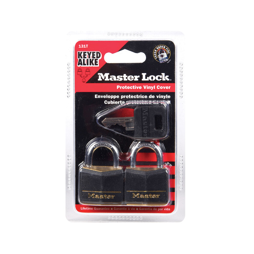 PADLOCK 1-3/16BRS CVRD2 (Pack Of 1)