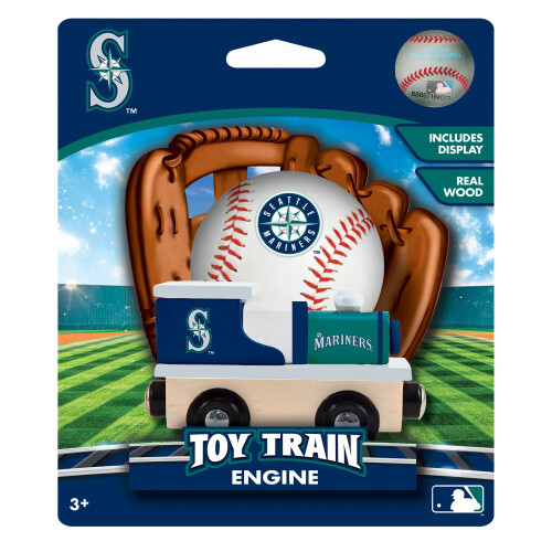 Masterpieces SEM2100: Seattle Mariners Wood Train Engine 1
