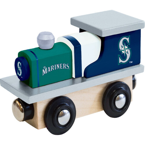 Masterpieces SEM2100: Seattle Mariners Wood Train Engine