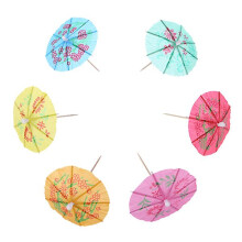 100 Pcs Picks Umbrella Dessert Umbrella Pick Funny Umbrella Pick Creative Umbrella Pick