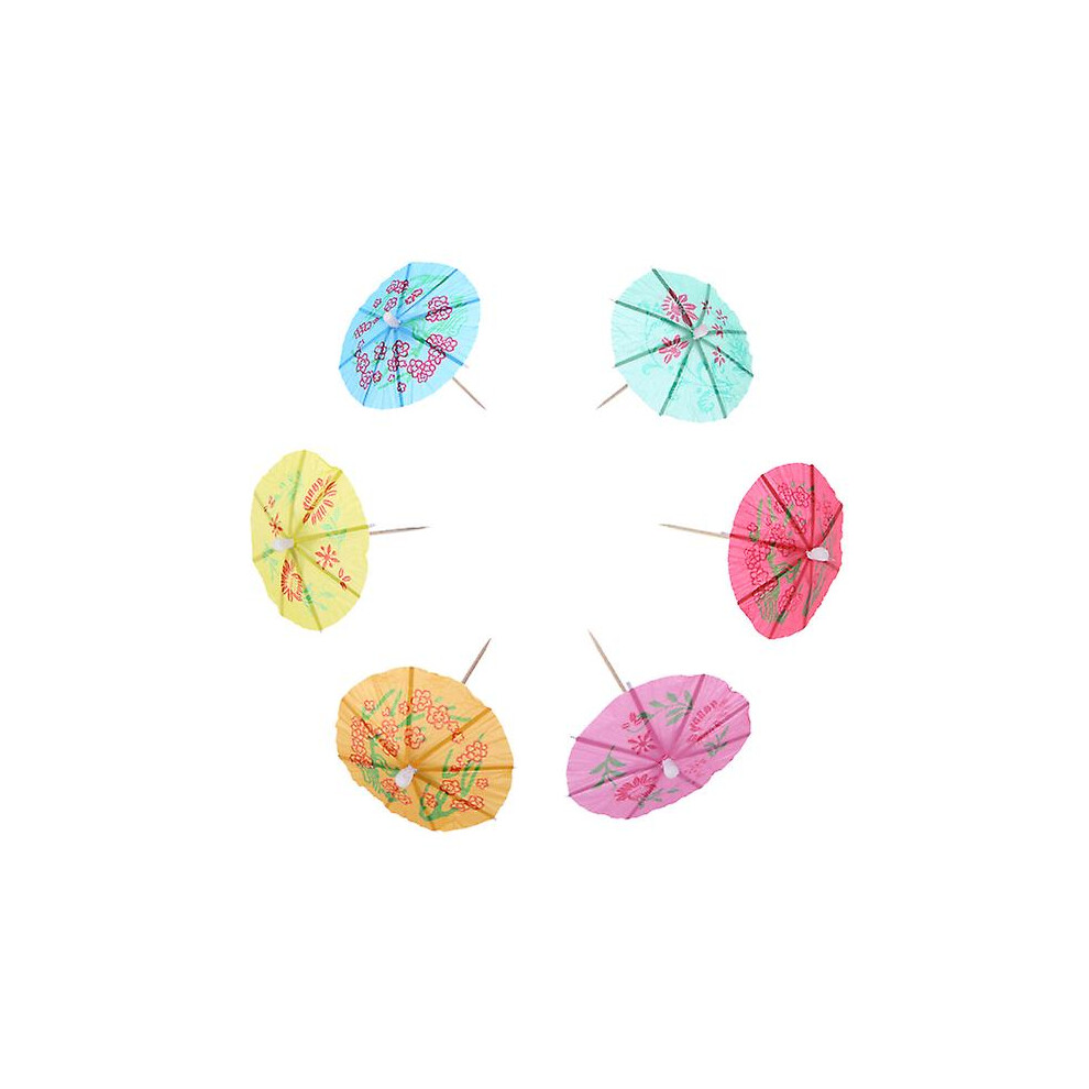100 Pcs Picks Umbrella Dessert Umbrella Pick Funny Umbrella Pick Creative Umbrella Pick