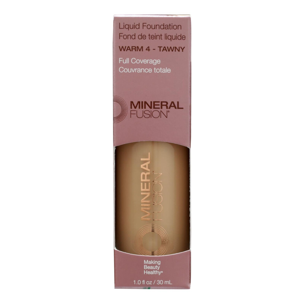 Minerale Fusie Mineral Fusion - Mkup Liquid Foundation Warm4 - 1 Each-1 Fz(D0102h541z6)