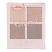 Mineral Fusion Ögonskuggepalett | Vegansk Ögonmakeup med Matt, Satin och Lyster | Naturlig, Lätt Formula (Soiree)