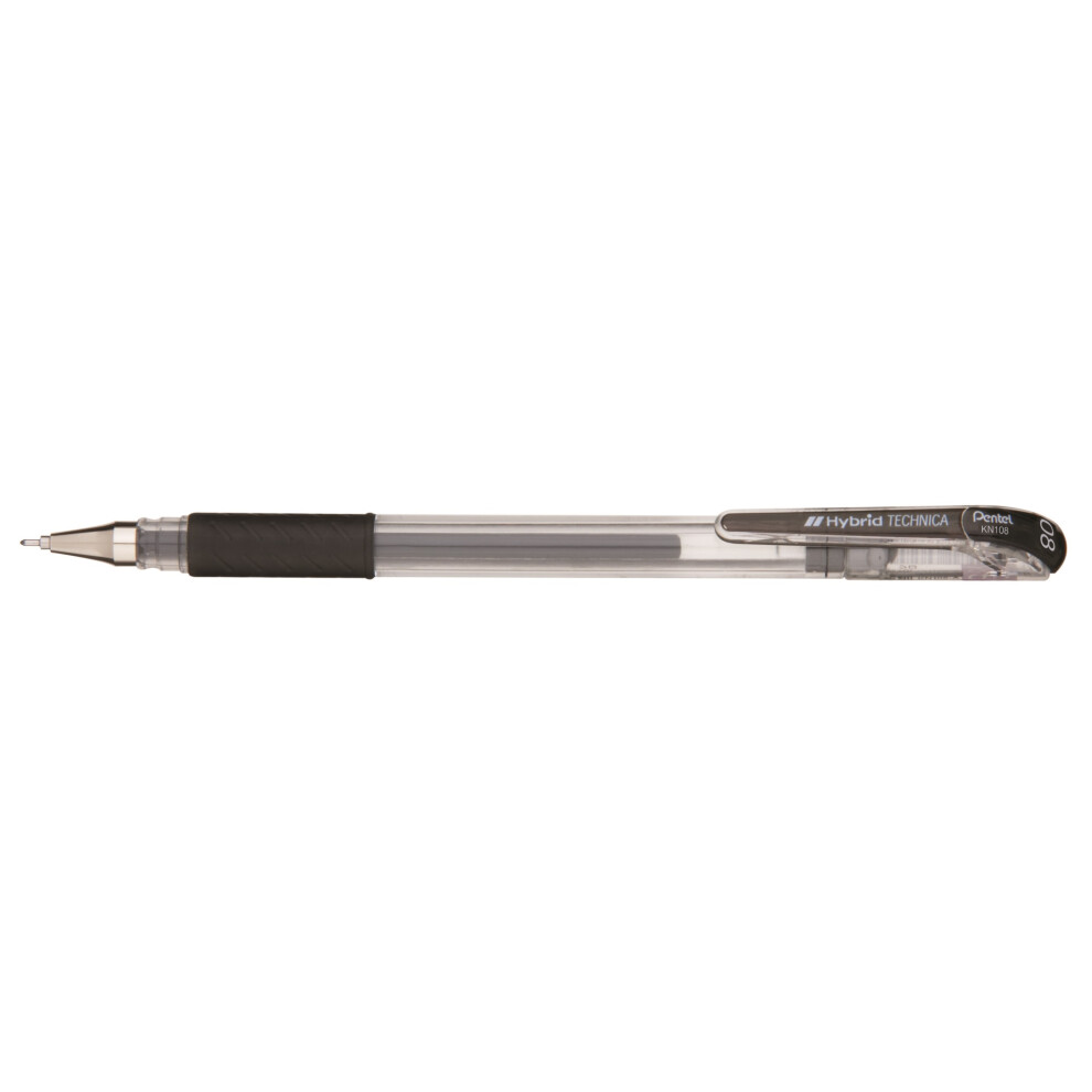 Pentel Hybrid Technica Pen  .8mm  Black