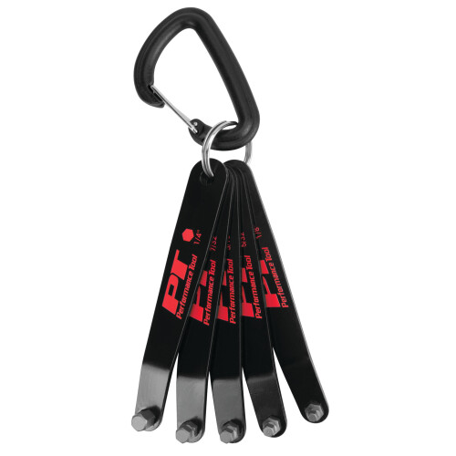 5-PC LOW PROFILE SAE HEX KEY SET