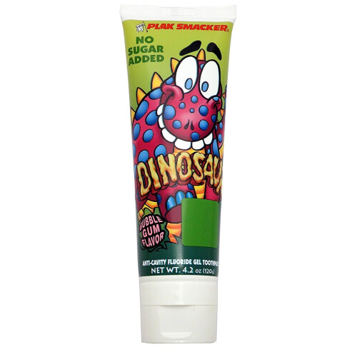 Plak Smacker Toothpaste Bubble Gum 4.2oz Tube
