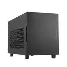 Czarna aluminiowa obudowa zewnetrzna ze stali Obudowa typu Small Form Factor z obsluga kieszeni na naped 23,5 32,5 cala Plyta glwna mini-ITX/Min