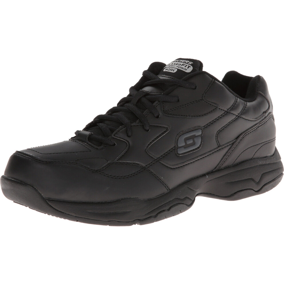 Skechers Men's Felton Sneaker Black 11 Wide