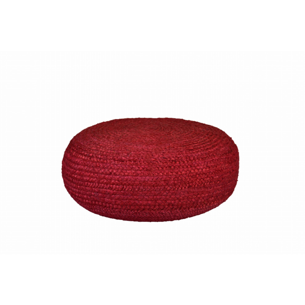 Pouf rond de 26 pouces de large