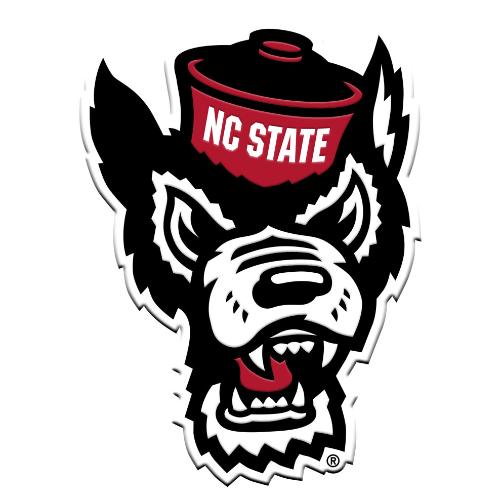 Emblema Colorato Della North Carolina State University 3X3,2-image