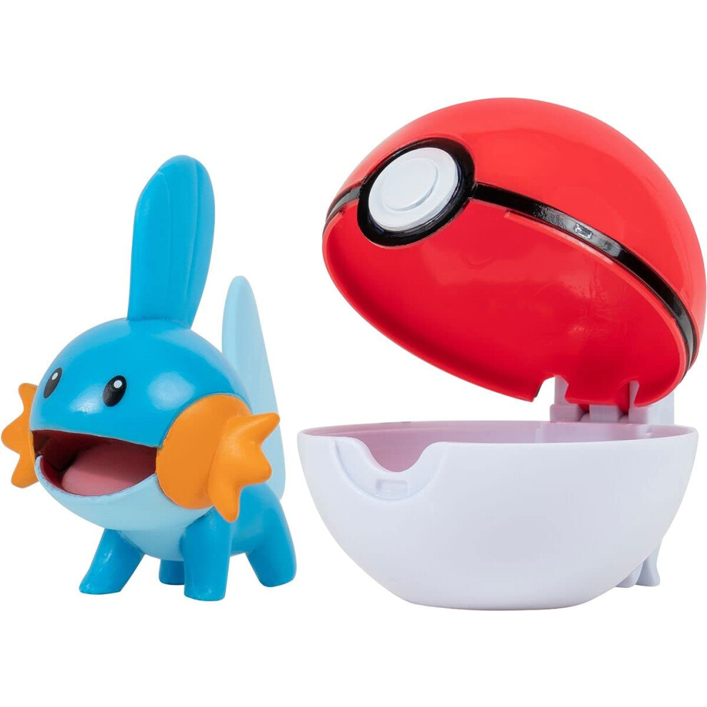 Pokemon Clip'n'Go Pok? Balls - Gobou & Pok?ball Unisex Articulated Figure Multi-Coloured Plastic